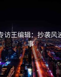 麻豆网专访王编辑：抄袭风波幕后故事