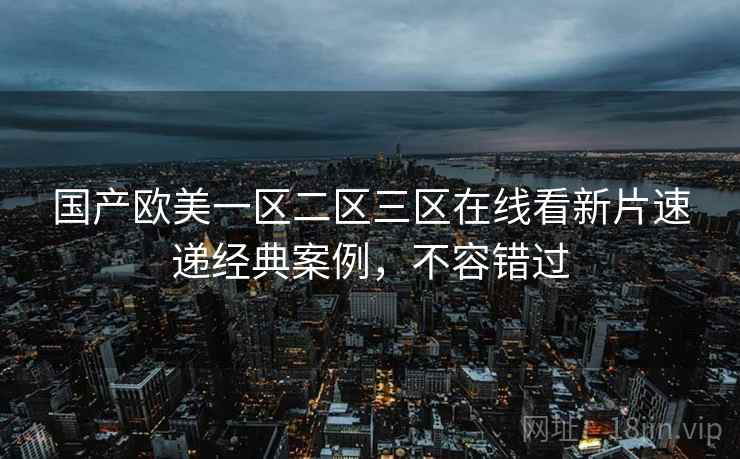 国产欧美一区二区三区在线看新片速递经典案例,不容错过 国产欧美一区二区三区在线看新片速递经典案例,不容错过